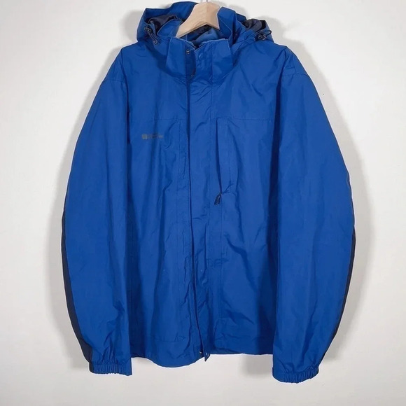 MOUNTAIN  WAREHOUSE | MEN'S HOODED WINDBREAKER JACKET - Picture 1 of 14